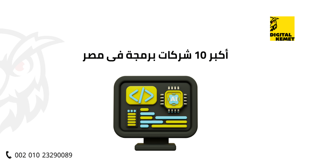 أكبر 10 شركات برمجة فى مصر