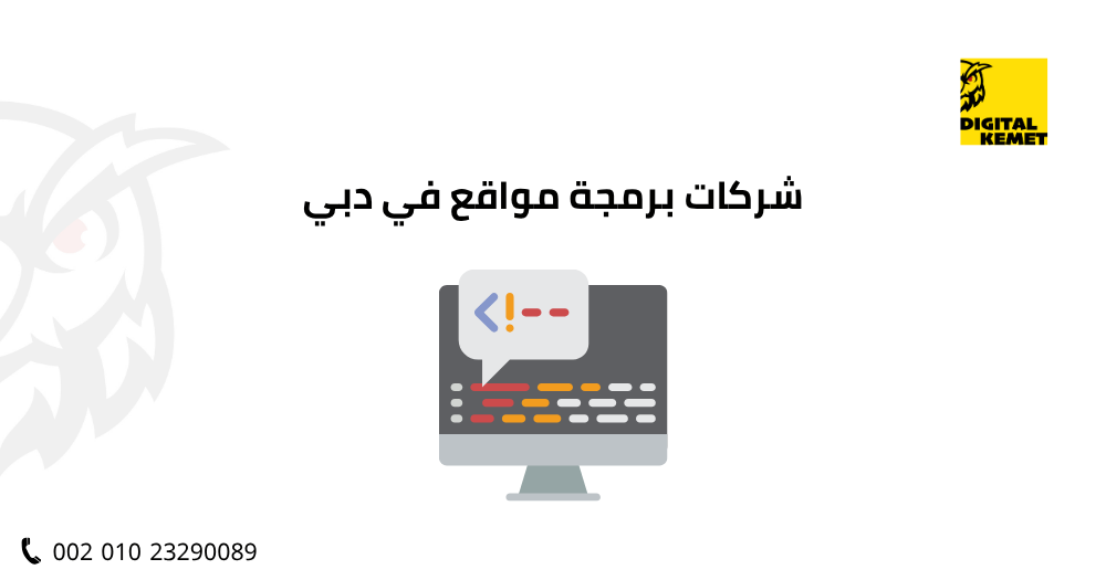 شركات برمجة مواقع في دبي