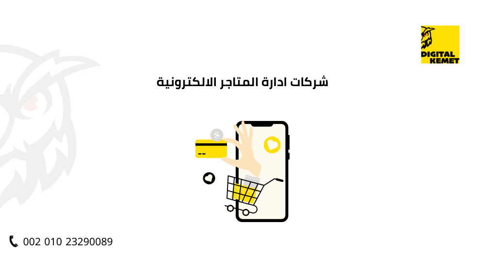 شركات ادارة المتاجر الالكترونية