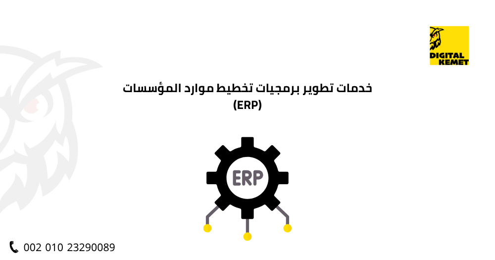 خدمات تطوير برمجيات تخطيط موارد المؤسسات (ERP)
