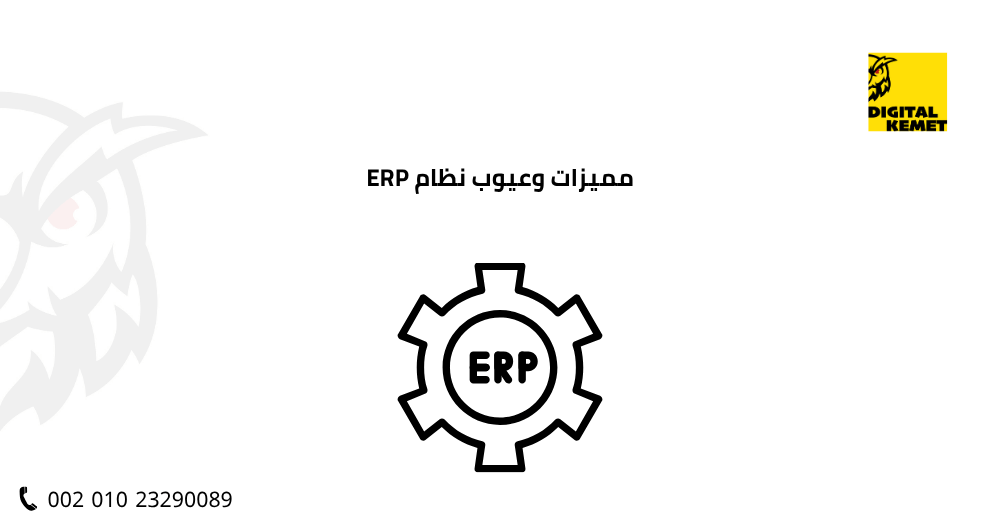 مميزات وعيوب نظام ERP